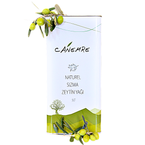 Naturel Sızma Zeytinyağı 5 lt teneke kutu