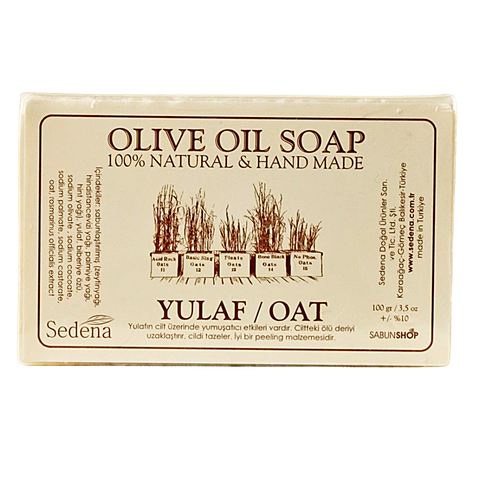 Sedena Doğal El Yapımı Sabun Yulaf  100 g