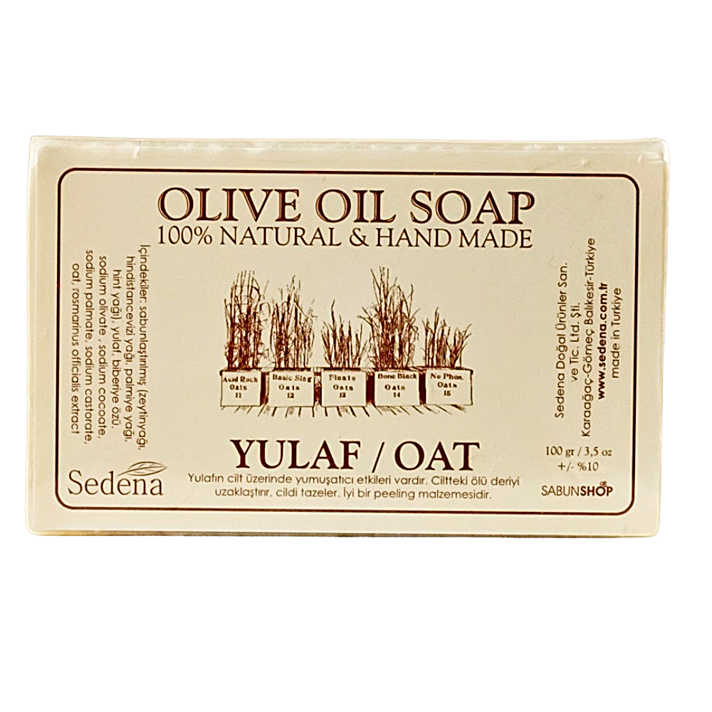 Sedena Doğal El Yapımı Sabun Yulaf  100 g