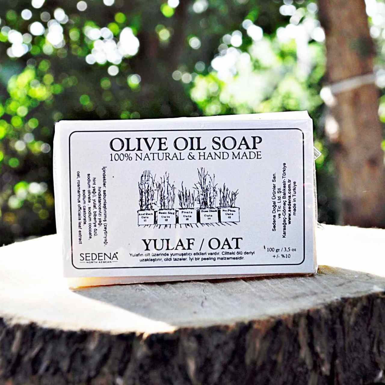 Sedena Doğal El Yapımı Sabun Yulaf  100 g