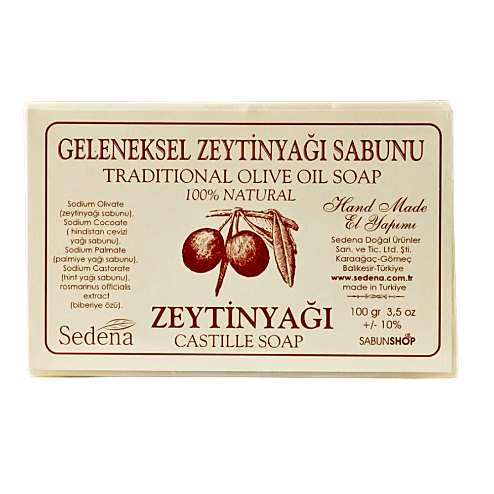Sedena Doğal El Yapımı Zeytinyağı Sabunu 100 g