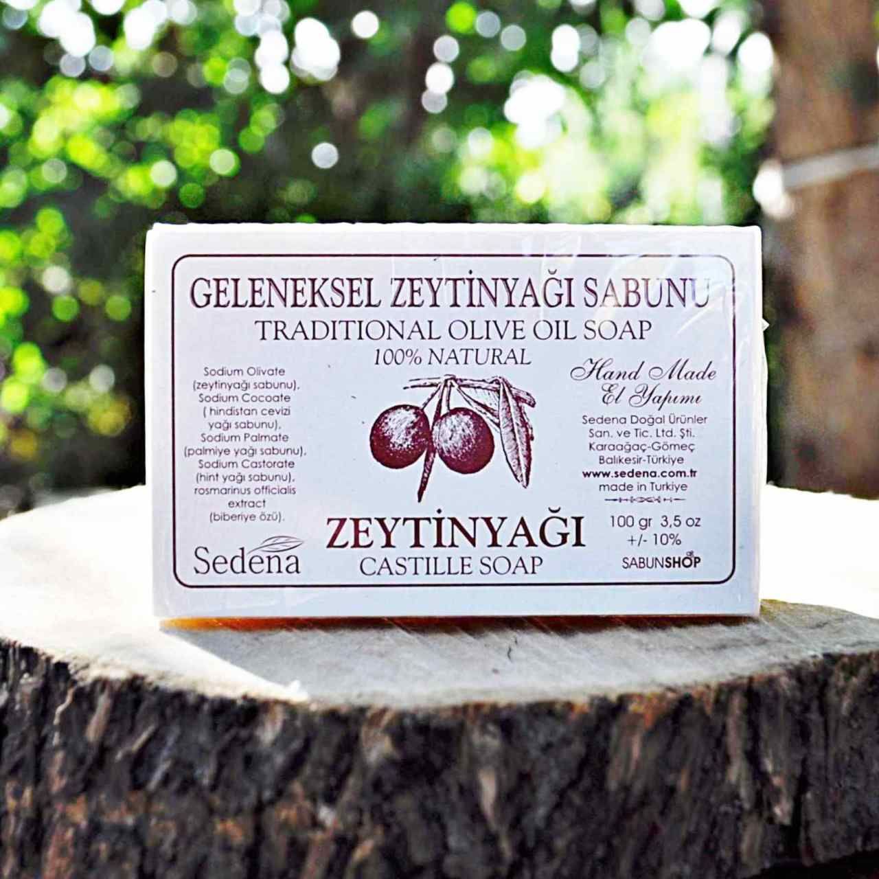 Sedena Doğal El Yapımı Zeytinyağı Sabunu 100 g