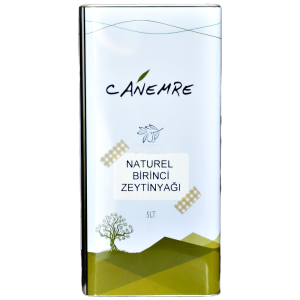 Naturel Birinci Zeytinyağı (1 Asit ) (2023 Sezonu) 5 lt teneke kutu