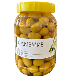 Yeşil Domat Tipi Kırma Zeytin 170-200  1 kg Pet