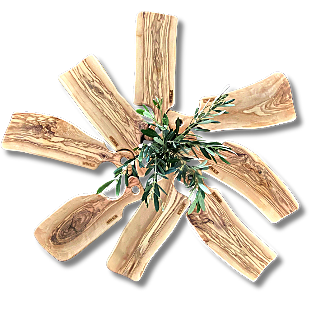 Zeytin Ağacından Sunum Tahtası