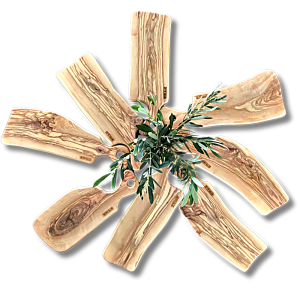 Zeytin Ağacından Sunum Tahtası