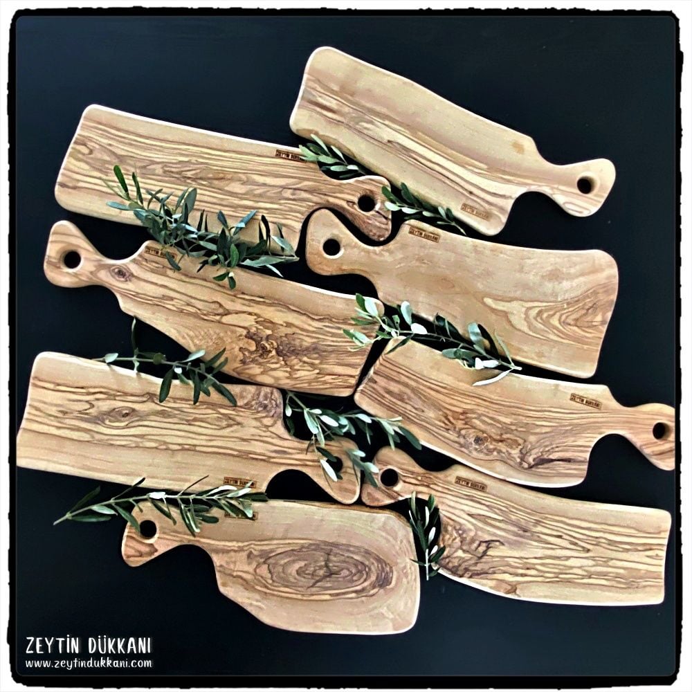 Zeytin Ağacından Sunum Tahtası