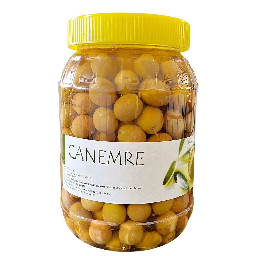 Yeşil Edremit Tipi Çizik Zeytin 260-290  1 kg Pet