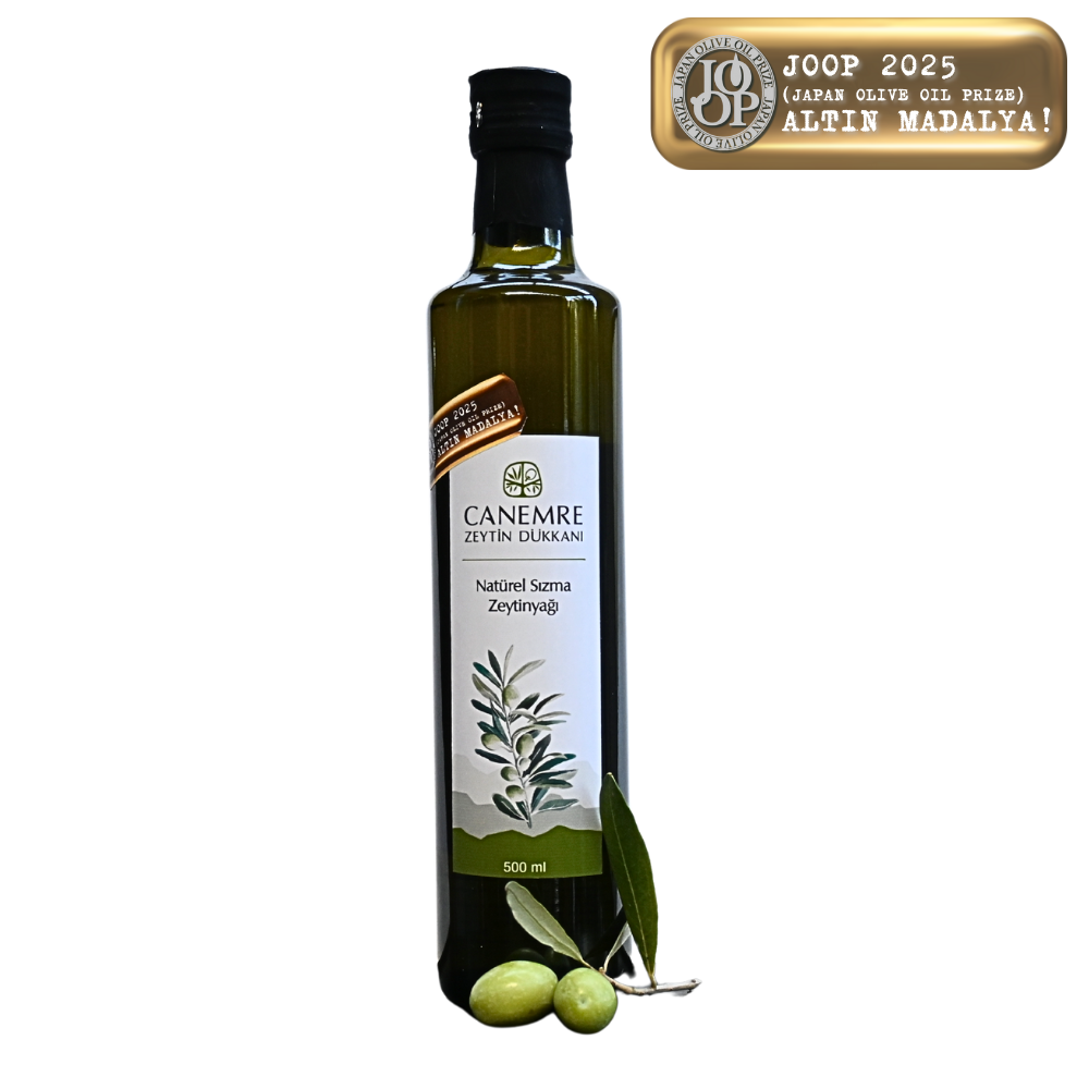 Soğuk Sıkım Naturel Sızma Zeytinyağı 500 ml